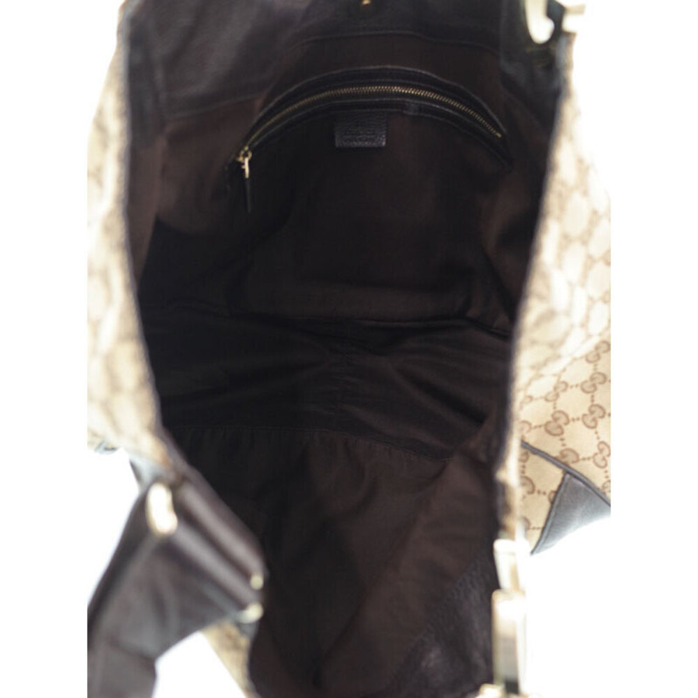 Gucci Hobo Brown Canvas GG Charlotte Bag - Picture 3 of 9